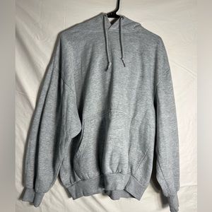 Gray Hooded Sweatshirt
